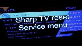 3 ways to reset TVs, Sharp TV fix review