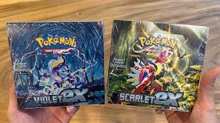 Pokémon Scarlet versus Violet EX Booster Box! *AMAZING HITS*