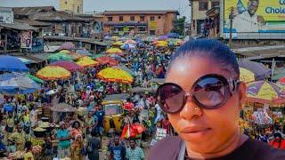 LAGOS NIGERIA MARKET VLOG   MILE 12 MARKET PRICE LIST TODAY...