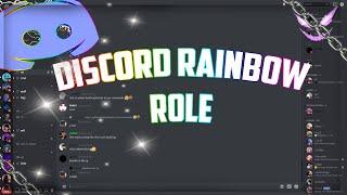 Discord Rainbow Role Tool