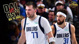 Dallas Mavericks Full Team Highlights vs Warriors | Dec 15, 2024 | FreeDawkins