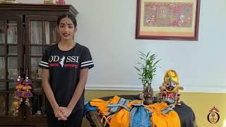 Get Ready With Us - Odissi Costume Tutorial