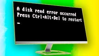 A disk read error ocurred при загрузке как исправить