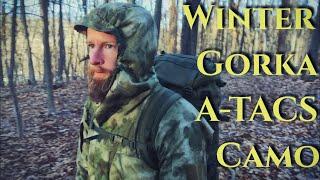 Winter Gorka Suit A-TACS FG Camouflage Review Russian Cold Camo