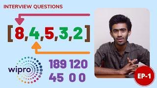 Wipro Coding Interview Questions | implementMe( ) | Daily Dose - 01 | English | code io