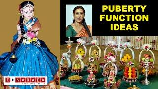 Half Saree Function | Puberty ceremony | Plate decoration ideas | ವಸ್ಕೆ ಶಾಸ್ತ್ರ | Vaske Dolls