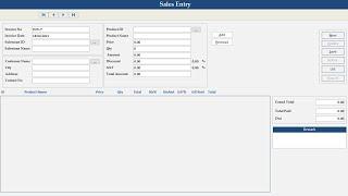 Professional Inventory Management Point of Sales Software in MS Access User Interface Trailer