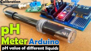 pH meter Arduino, pH Meter Calibration, DIYMORE pH Sensor, pH Sensor Arduino Code, pH of liquids