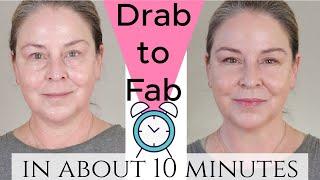 Fast Make Up!  (Almost) a 10 Minute Look That Makes Me Look & Feel Good!