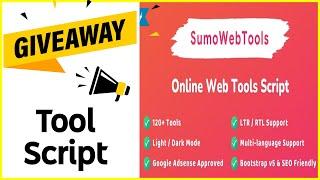 Giveaway Tool PhP Scripts 2021 SumoSEOTools - Online SEO Tools Script