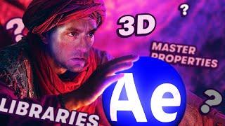 3 Features that Point to the Future of After Effects | 3D System, Master Properties, Libraries