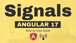 How to use Angular Signals | Angular 17?