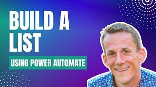 Create a SharePoint List quickly | Power Automate