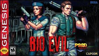 Bio Evil - Resident Evil Demake - DEMO 2 [Sega Genesis / Mega Drive]