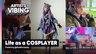 What is a day of cosplayer like? | Artists Vibing