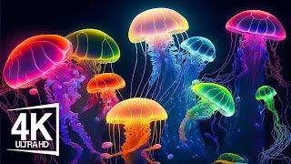 Лучший аквариум 4K - цвета океана, звук природы