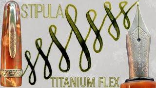 Titanium/Titano Flex Nib - Stipula Etruria Fountain Pen