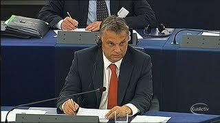 Viktor Orban angry at EU's criticism of Hungary's democratic values