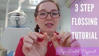 How to floss your teeth easily