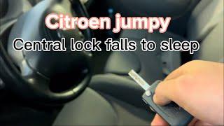 Citroen jumpy central lock falls to sleep / shunt fuse / bsi fix
