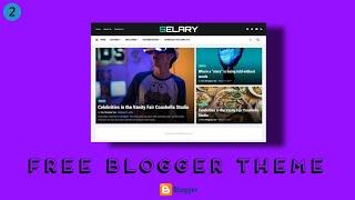 fastest blogger template premium free | blogger theme free download 2024