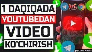 1  DAQIQADA YOUTUBEDAN VIDEO SKACHAT QILISH |YOUTUBEDAN VIDEO YUKLAB OLISH