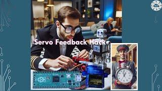 #3MIN How to Use a Servo Feedback Hack with Raspberry PI Pico to Measure Angle | DrJonea.co.uk