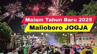 Malioboro Yogyakarta Terkini Saat Malam Tahun Baru 2025 Sangat Ramai | Wisata Jogja Terbaru