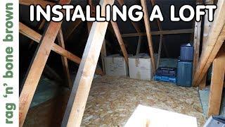 Creating A Loft - Workshop Storage - NEW WORKSHOP EPISODE 4