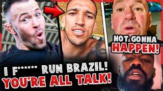 Colby Covington CALLS OUT Charles Oliveira & DECLINES Ian Garry! Dana White RESPONDS to Jon Jones!