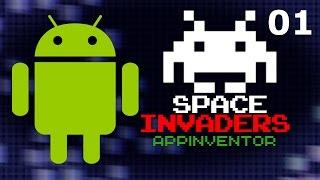 Space Invaders App Inventor 2 tutorial part 01