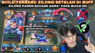 AKHIRNYA INILAH BUILD ZILONG TERBARU SETELAH DI BUFF, Langsung Savage sakit banget | MLBB