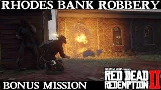 Special Rhodes Bank Robbery Mission with Charles and Uncle | Red Dead Redemption 2