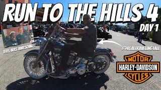 We Rode our Motorcycles to @TravelingTall RUN TO THE HILLS 4| THE ENTIRE WEEKEND WAS AMAZING DAY 1