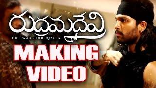 RUDRAMADEVI | Making Video | Allu Arjun | Anushka | Rana | Gulte.com