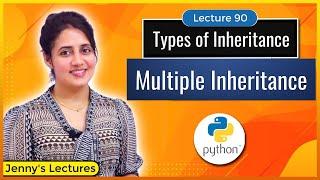 Multiple Inheritance in Python | Python Tutorials for Beginners #lec90