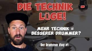 Der Drum Vlog #1: Mehr Technik = Besserer Drummer?