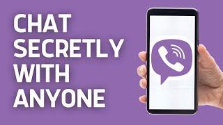 How to Chat Secretly with Anyone in Viber | Viber App Private Chat 2024