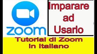 Zoom Meetings Come funziona Tutorial in Italiano Guida