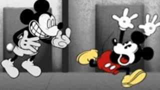 FNF Suicide Mouse.avi VS Mickey Mouse sings confronting Yourself (final zone)