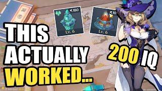 This 200 IQ idea actually worked... | Difficulty 4 Tower Defense | Genshin Impact