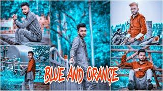 Blue And Orange Tone Photo Editing In Lightroom ||Lightroom Presets Tutorial || Lr Photo Editing