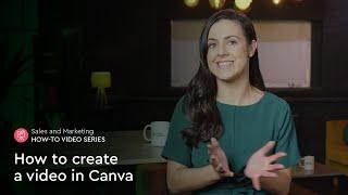 How to create a video in Canva