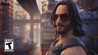 Fortnite Cyberpunk 2077 Trailer