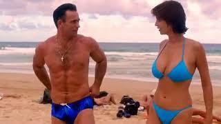 Catherine Bell Blue Bikini JAG avi