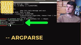 Command Line Arguments for Machine Learning in Python