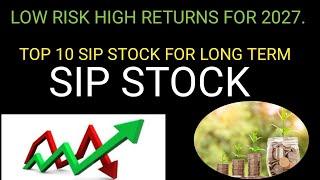 Best Sip stock for 2027 ! Sip stok for long term !#sip stock List !Top sip stock! #power of stock369