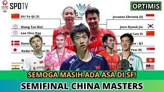 SERUU! JADWAL SEMIFINAL CHINA MASTERS 2024 HARI INI #chinamasters2024