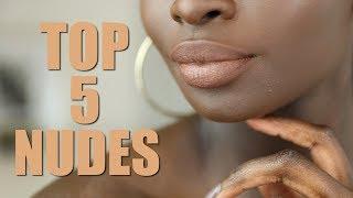 MUST HAVE NUDE LIPSTICKS FOR DARK SKIN!