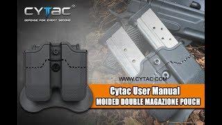 Cytac User Manual | Molded Double Magazine Pouch